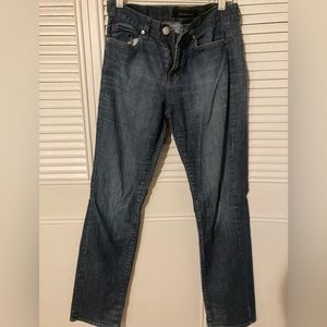 Calvin Klein blue skinny jeans